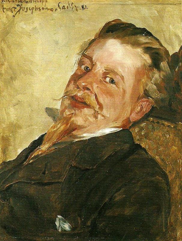 Ernst Josephson portratt av hugo nykopp Germany oil painting art